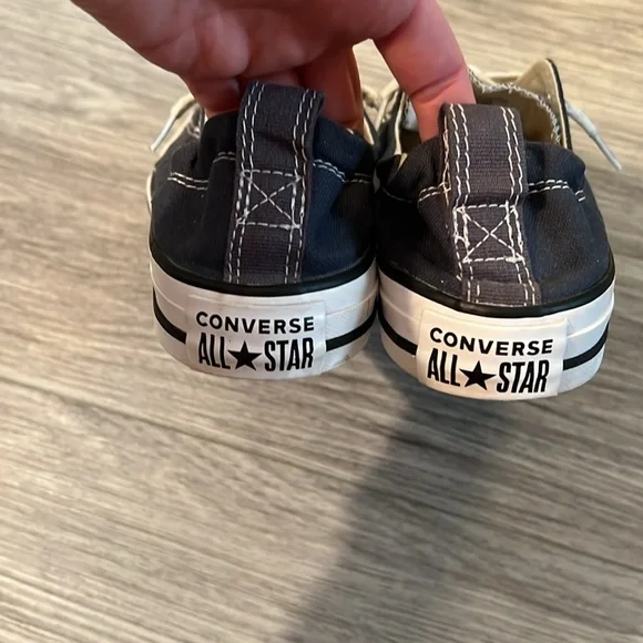 SOLD!  Women’s Blue Slip-on Converse Sneakers! - Picture 5 of 12